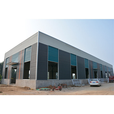 Konstruksi Struktur Baja Bangunan Gudang Prefabrikasi Prefabrikasi