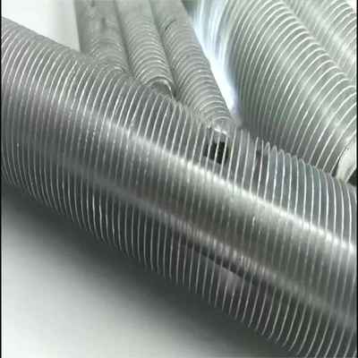 Iso Heat Exchanger Extruded Steel Finned Tube Dengan Aluminium Fins 0~15mm