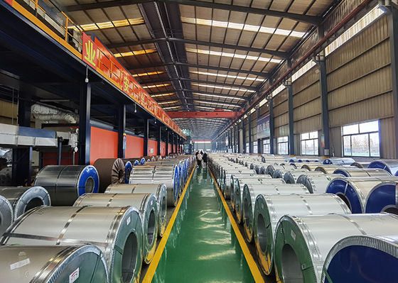 Aluzinc Steel Prime Hot Dipped Galvanized Steel Coils warna RAL