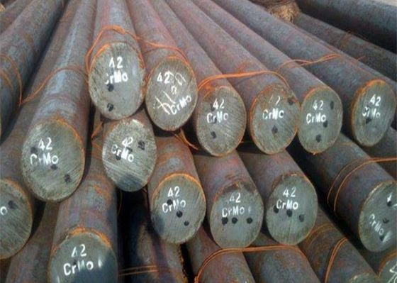Hot Rolled 42CrMo4 Die Alloy Steel Round Bar Panjang 1m-6m